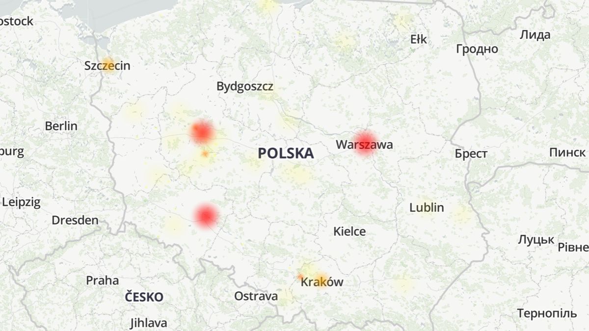 Awaria internetu Inea