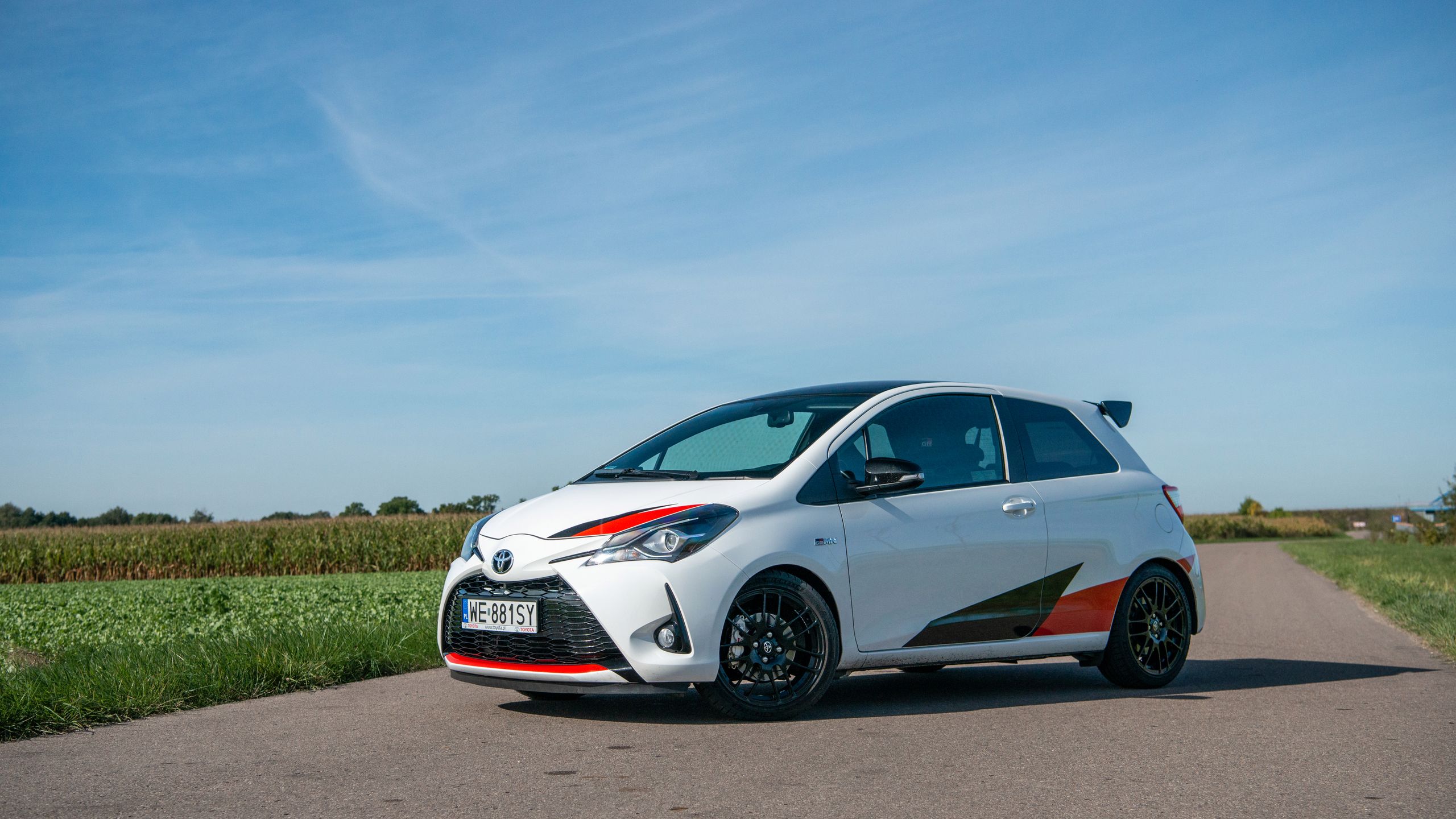 Toyota Yaris GRMN wygląda jak samochód zaprojektowany przez twórców Mangi.