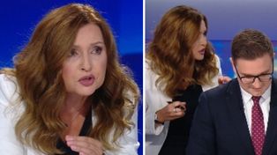 Awantura w programie na żywo. Prowadząca aż wstała z fotela