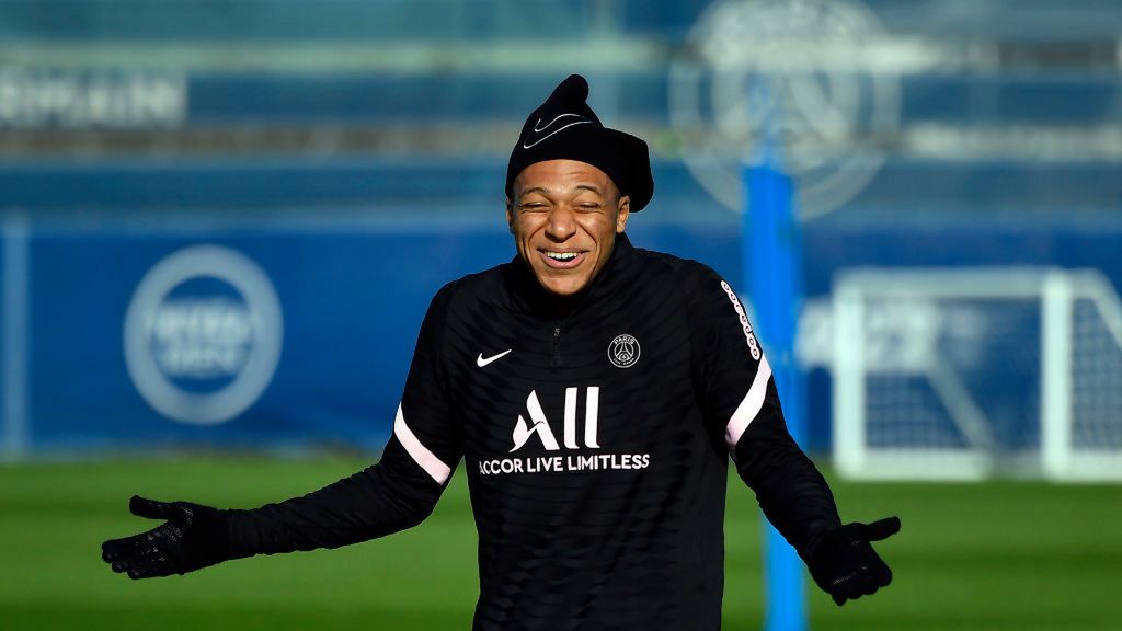 Getty Images /  Aurelien Meunier - PSG / Na zdjęciu: Kylian Mbappe