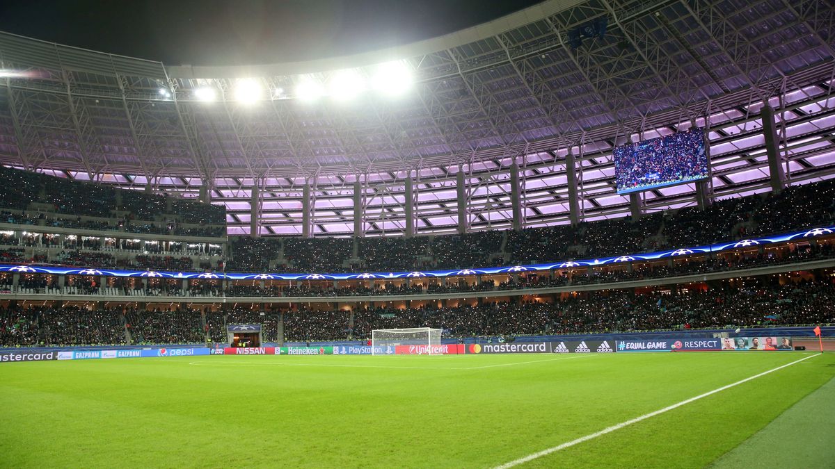 Newspix / Piotr Kucza / Na zdjęciu: Stadion Olimpijski w Baku