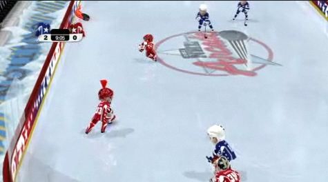 Rozgrywka: 3 on 3 NHL Arcade