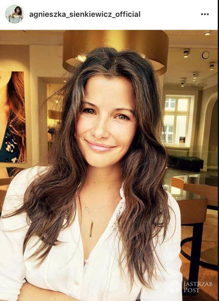 Agnieszka Sienkiewicz na Instagramie bez makijażu