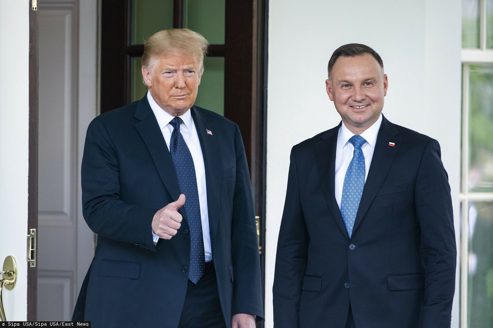 Donald Trump i Andrzej Duda