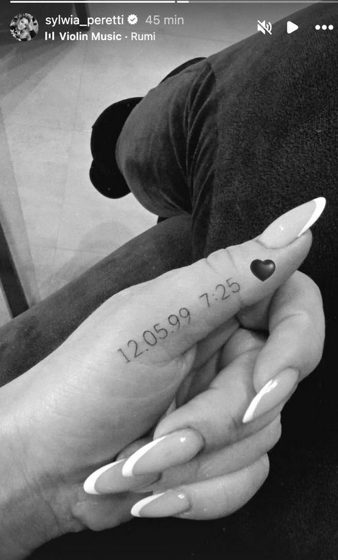 Sylwia Peretti zrobiła tatuaż upamiętniający zmarłego syna