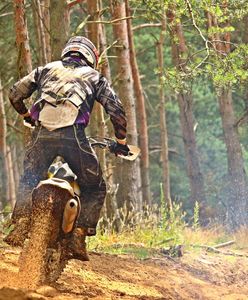 Bielsko-Biała. Uciekał policji motocyklem crossowym. Nie docenił determinacji mundurowych