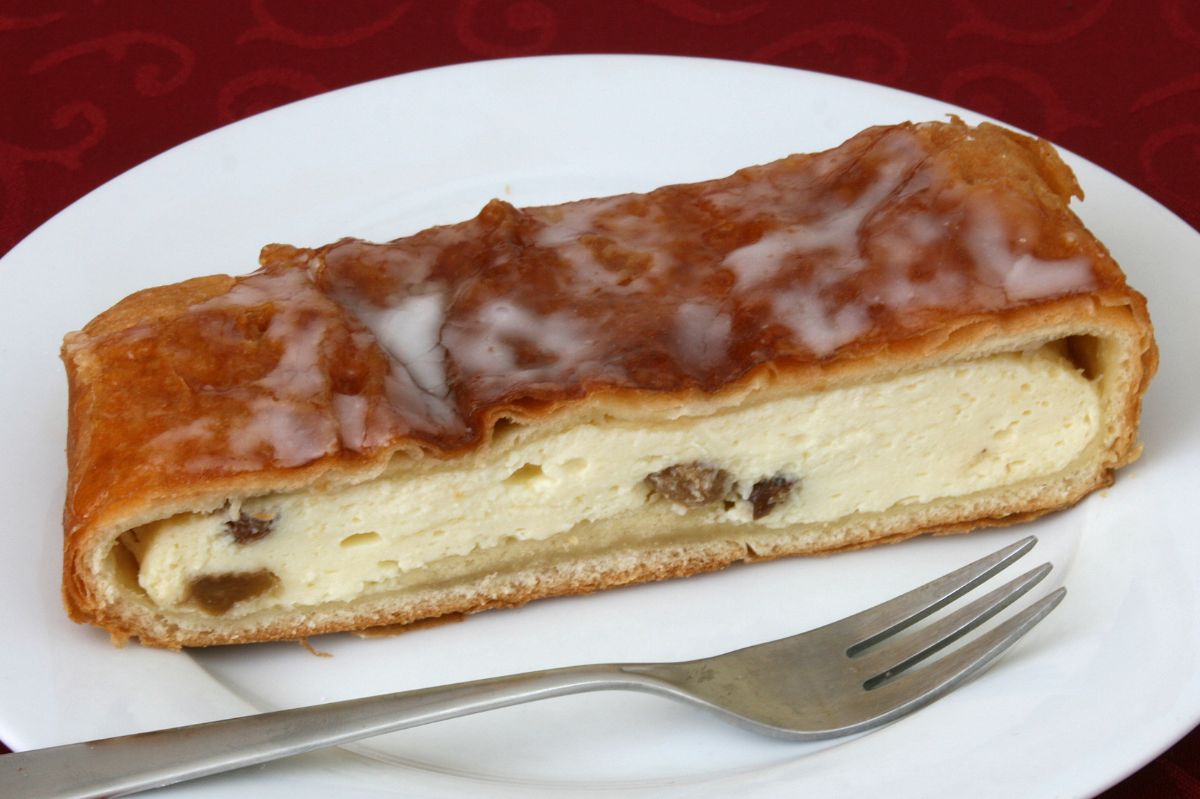 Austrian cheese strudel