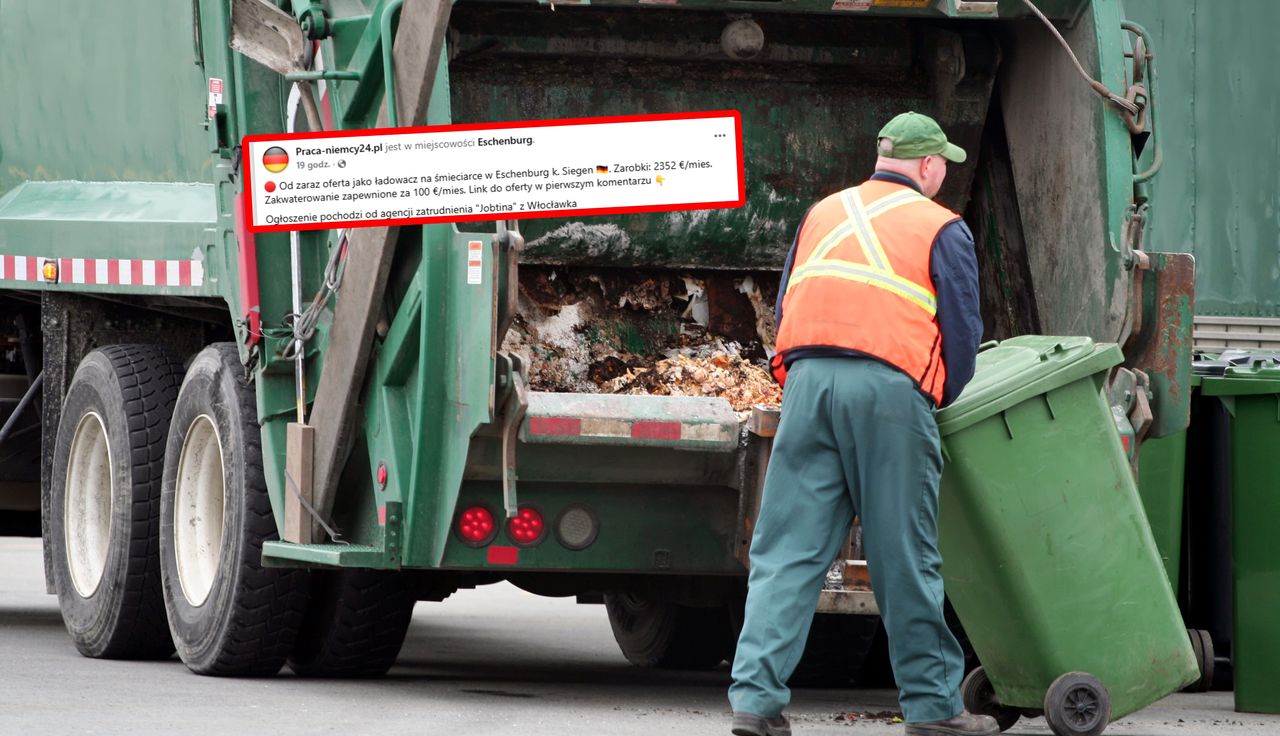 Gotowi? Tyle zarabia ładowacz śmieciarki w Niemczech