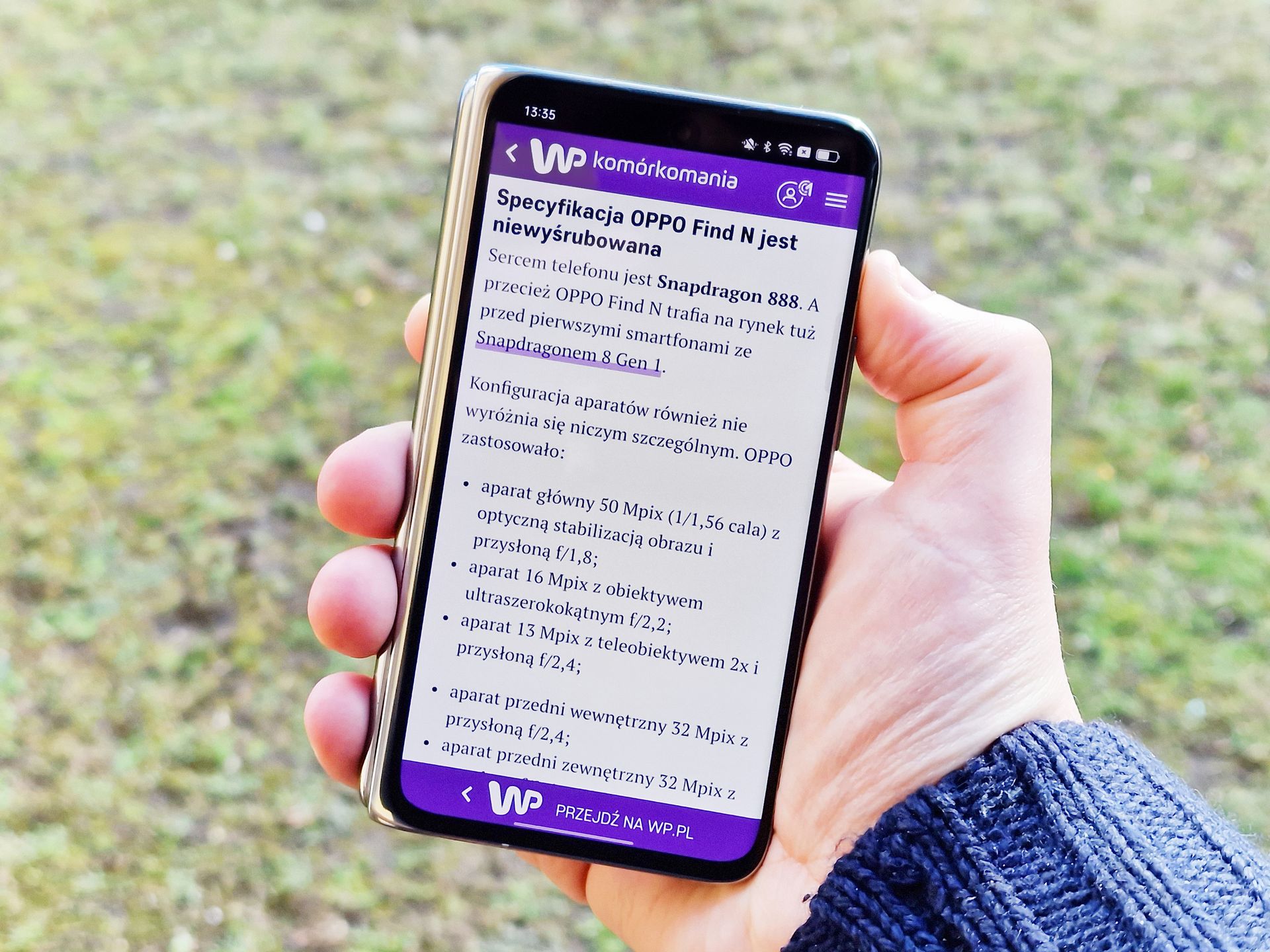 Taki składany smartfon to ja rozumiem. OPPO Find N ociera się o ideał 10
