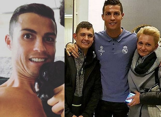 Ronaldo spotkał się z 12-letnim Dawidem. Wybudził się ze śpiączki oglądając jego mecze!