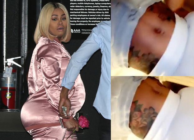 Blac Chyna pokazała płaski brzuch 9 dni po porodzie! (FOTO)