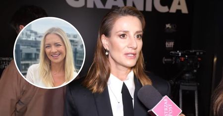Maja Ostaszewska o Basi Kurdej-Szatan i sytuacji ze strażą graniczną. "Wiem, że jest jej ciężko" [WIDEO]