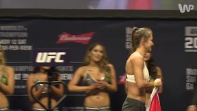 UFC 205: zobacz ważenie Jędrzejczyk i Kowalkiewicz, White musiał je rozdzielać
