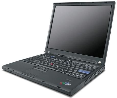 Lenovo T61 ze święta różą