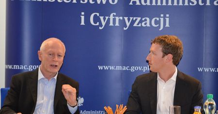 Satyryk spotkał w Warszawie Marka Zuckerberga, szefa Facebooka. Nikt w to nie uwierzył