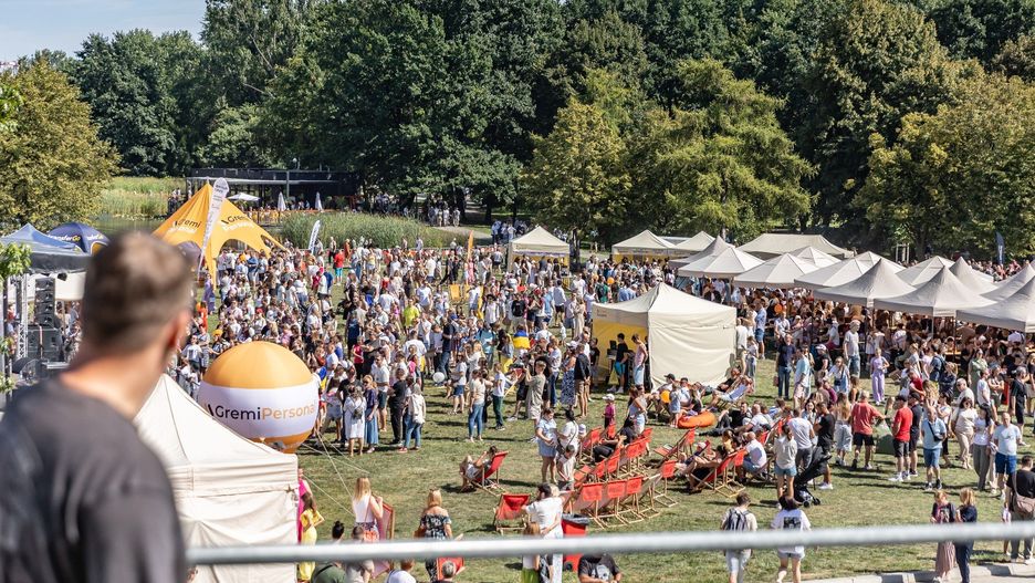 Smaki Ukrainy, artystyczne występy i dobra zabawa. Tak bawił się Kraków na Gremi Borsch Fest