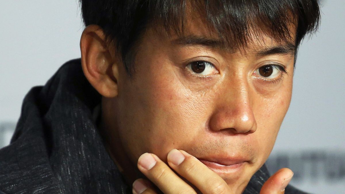 PAP/EPA / SERGIO BARRENECHEA / Na zdjęciu: Kei Nishikori