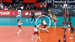"To mogło zaboleć". Niebezpieczne zderzenie w finale ME