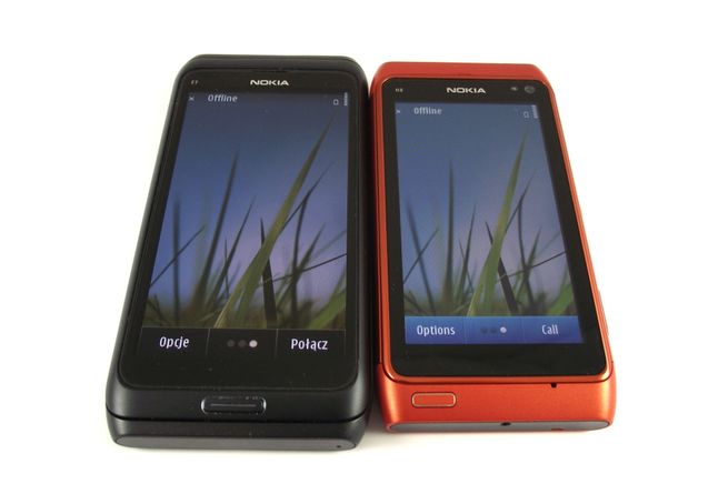Nokia E7 i N8 - ekran