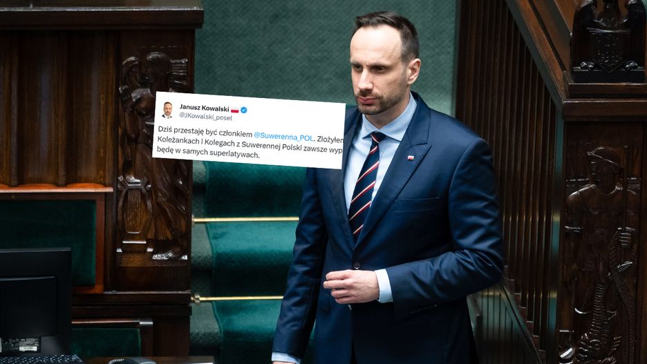 Janusz Kowalski poinformował, że odchodzi z Suwerennej Polski