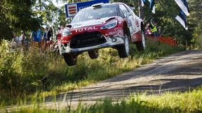 Wypadek Krisa Meeke'a na testach