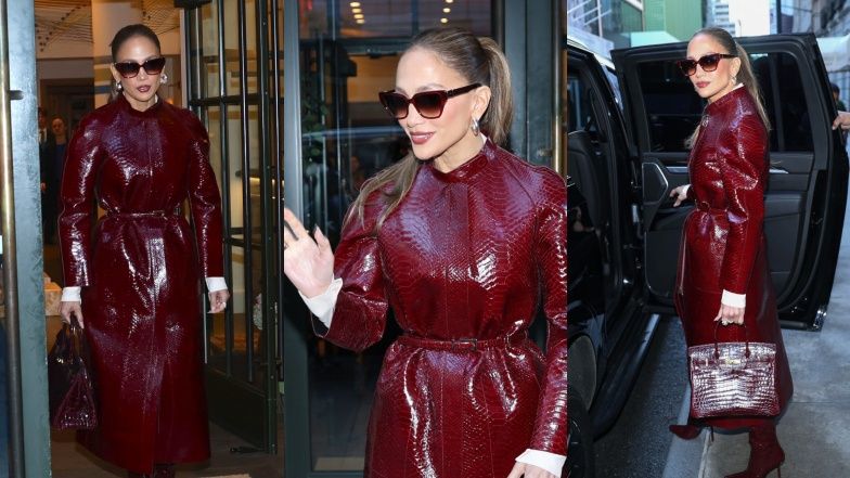Skromna Jennifer Lopez odziana w skórę węża