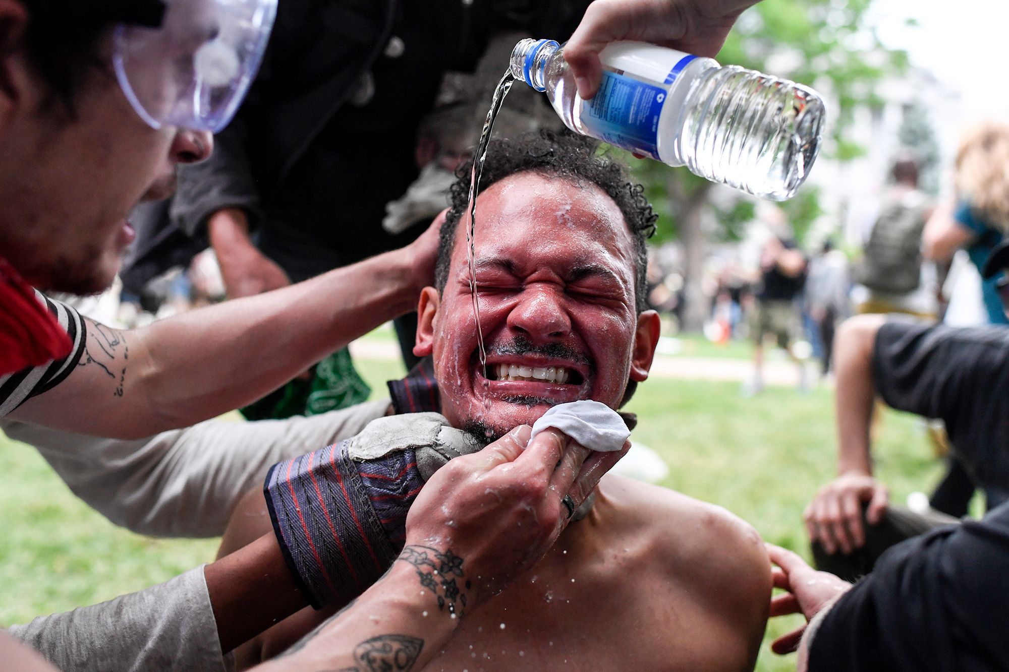 Protesty po śmierci George'a Floyda. Ulice USA płoną 12