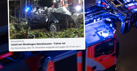 Śmiertelny wypadek w Niemczech. Polak spłonął we wraku auta