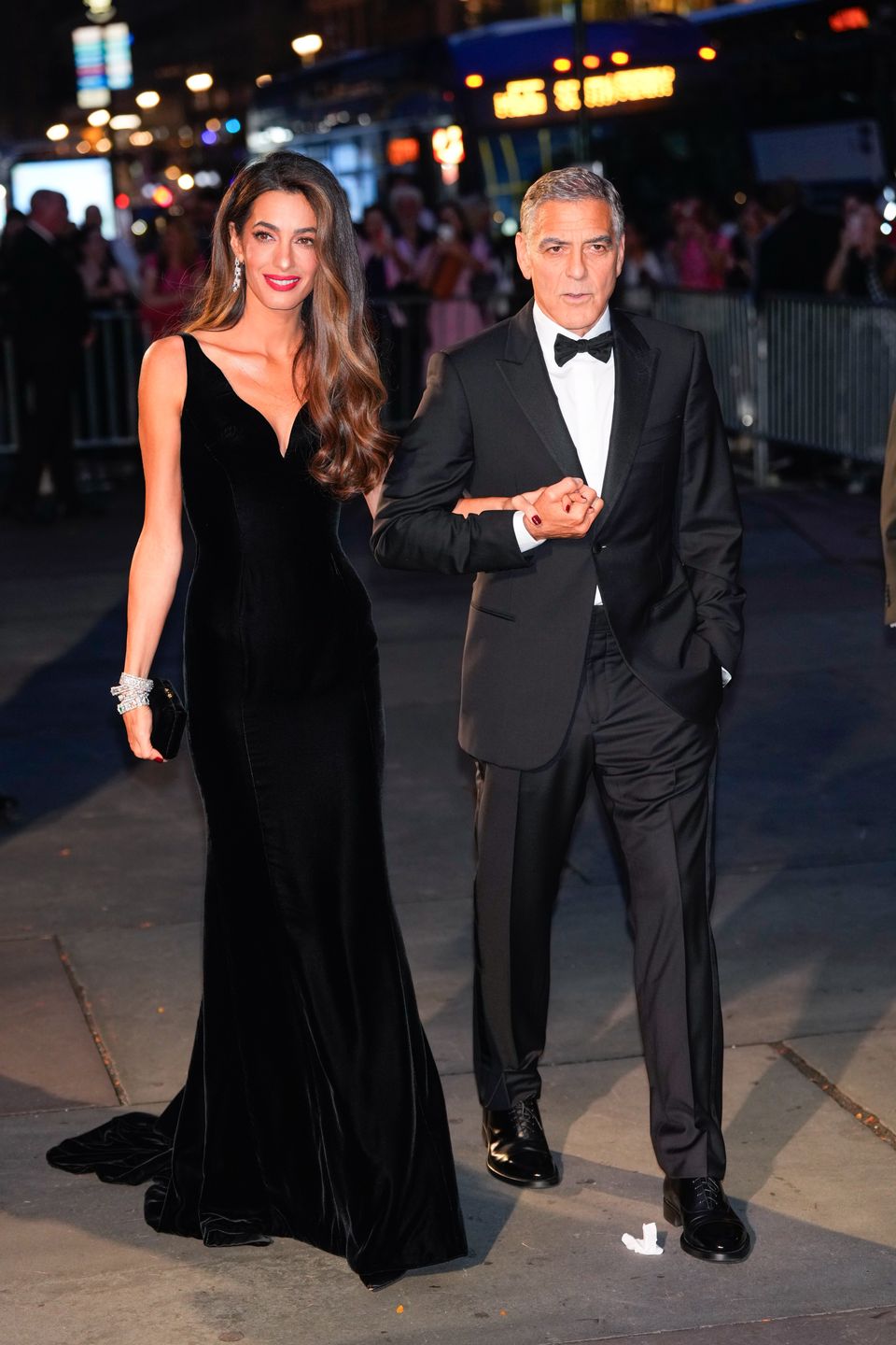 George i Amal Clooneyowie