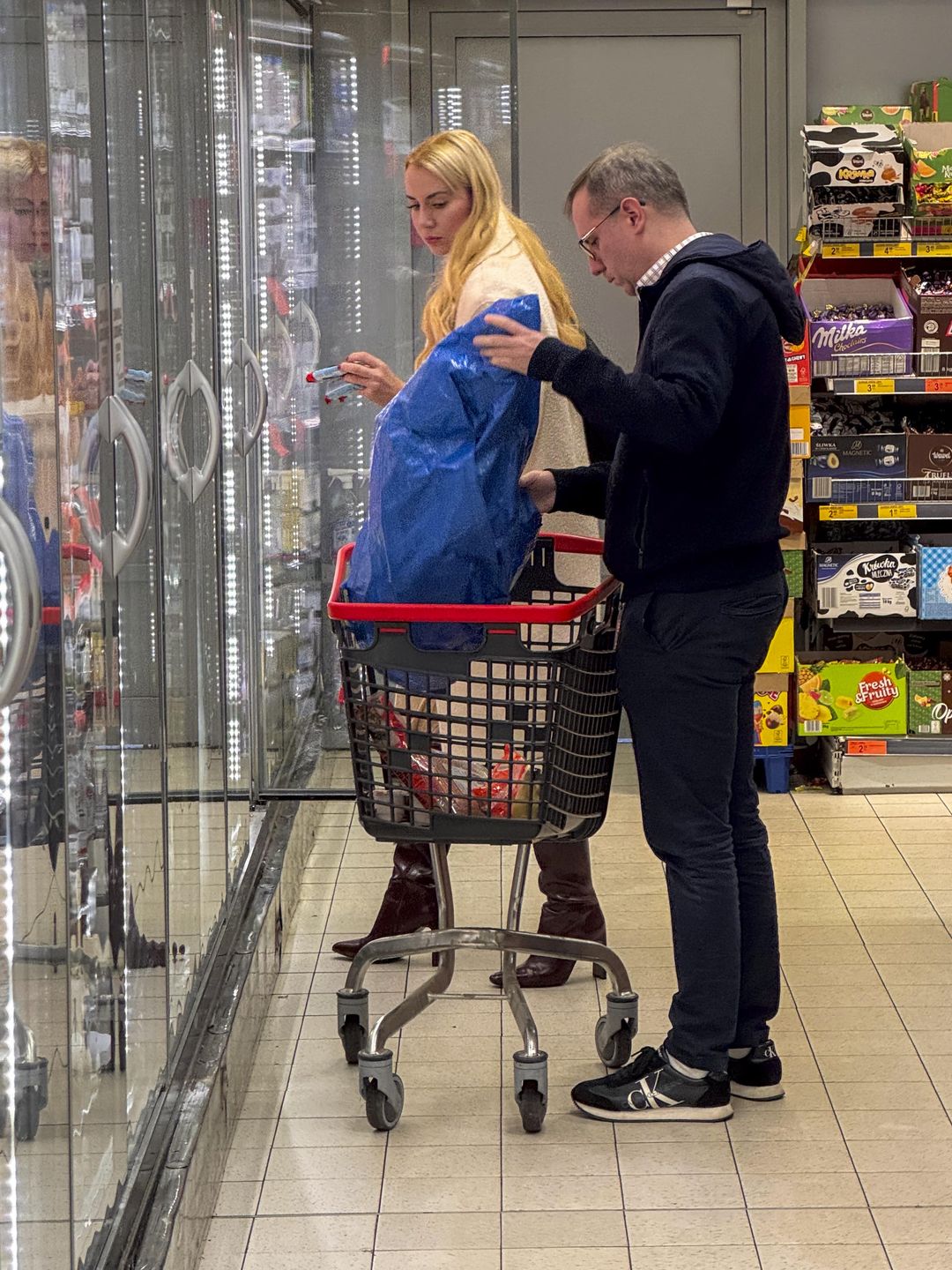 Marianna Schreiber na zakupach z Przemysławem Czarneckim