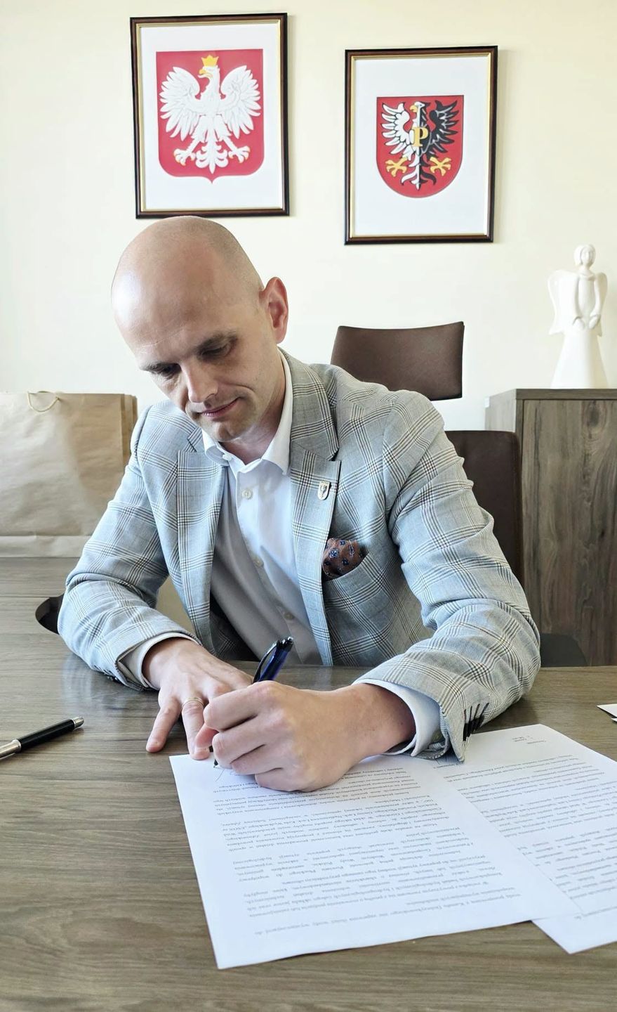 Starosta Płocki Sylwester Ziemkiewicz 