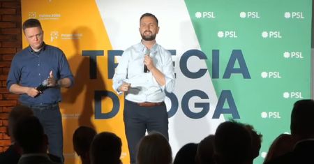 Wpadka na sam początek. To stało się na konwencji Trzeciej Drogi