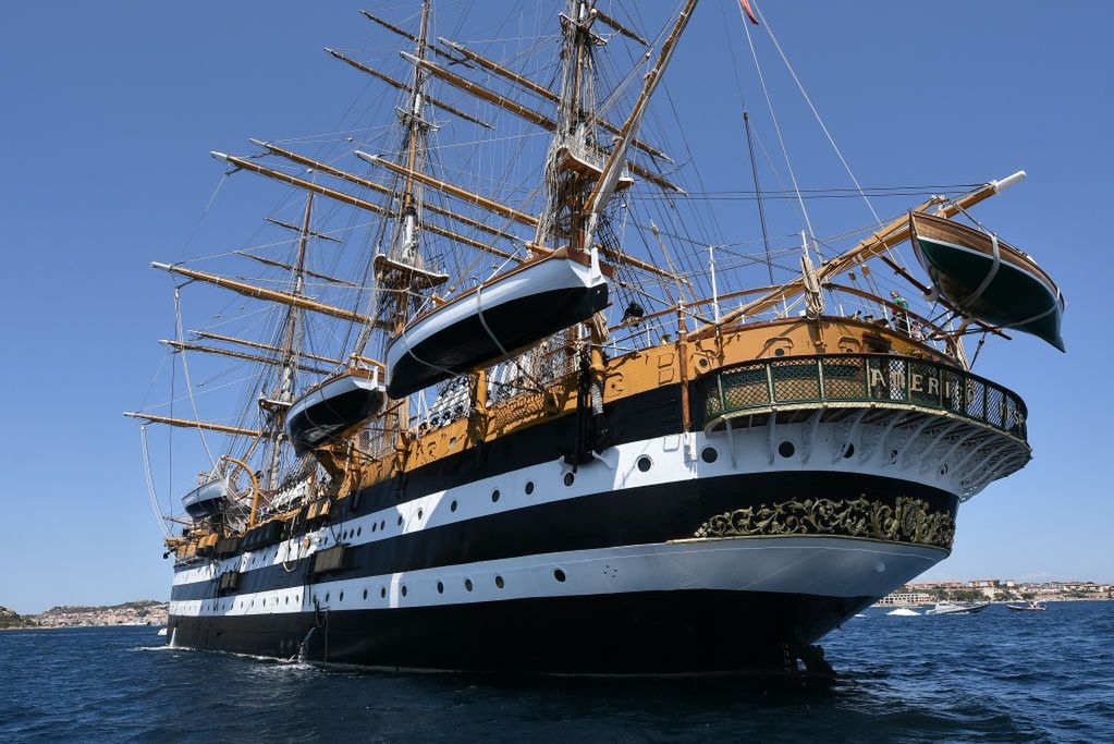 Italy's beloved vessel Amerigo Vespucci becomes Holy Year site