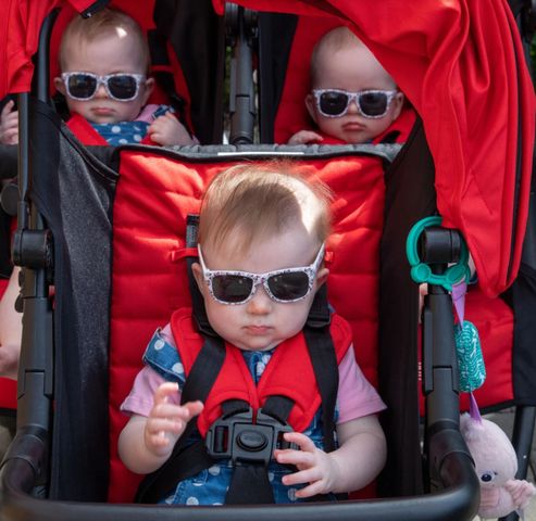 Po pięciu nie udanych próbach in vitro urodziła trojaczki