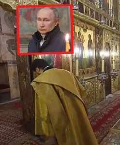 Putin w cerkwi i fala oburzenia. Pokazali nagrania