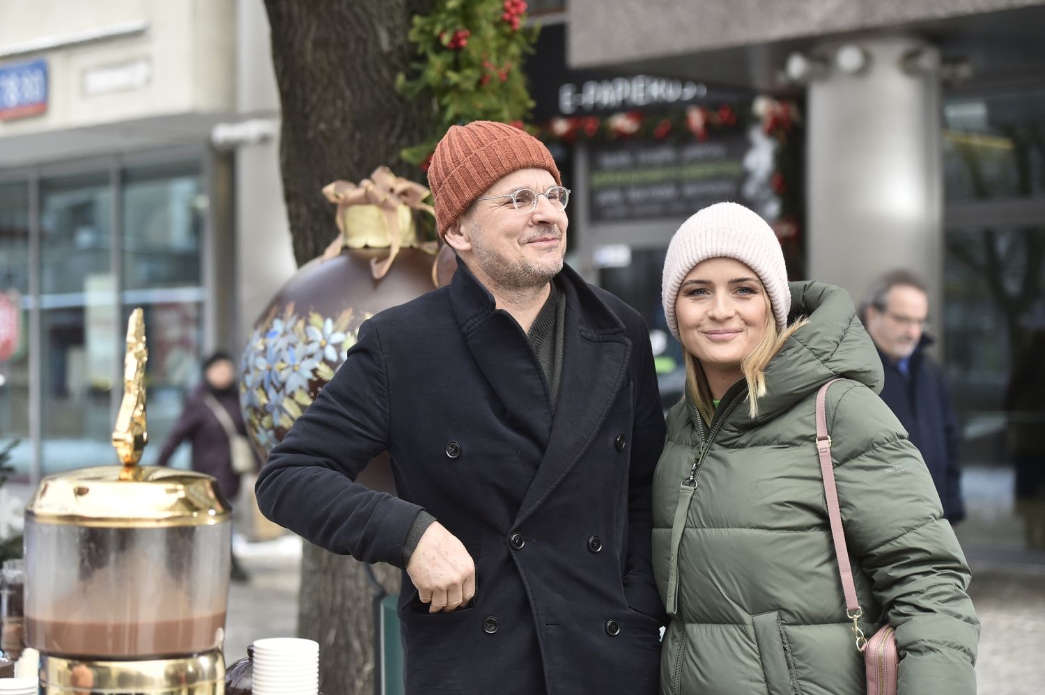 Bartłomiej Topa i Gabriela Mierzwiak
