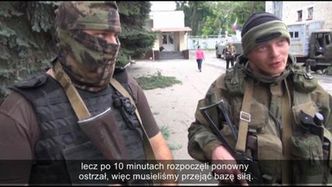 Oddziały prorosyjskie przejęły bazę wojskową