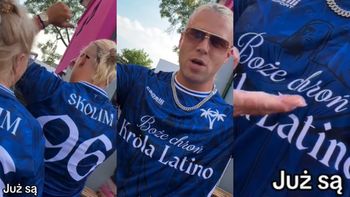 Chcecie sobie sprawić prezent? Skolim ma propozycję. Tylko teraz możecie nabyć koszulkę z WIZERUNKIEM JEZUSA: "Boże, chroń króla latino"