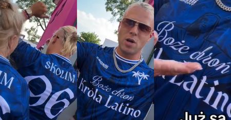 Chcecie sobie sprawić prezent? Skolim ma propozycję. Tylko teraz możecie nabyć koszulkę z WIZERUNKIEM JEZUSA: "Boże, chroń króla latino"