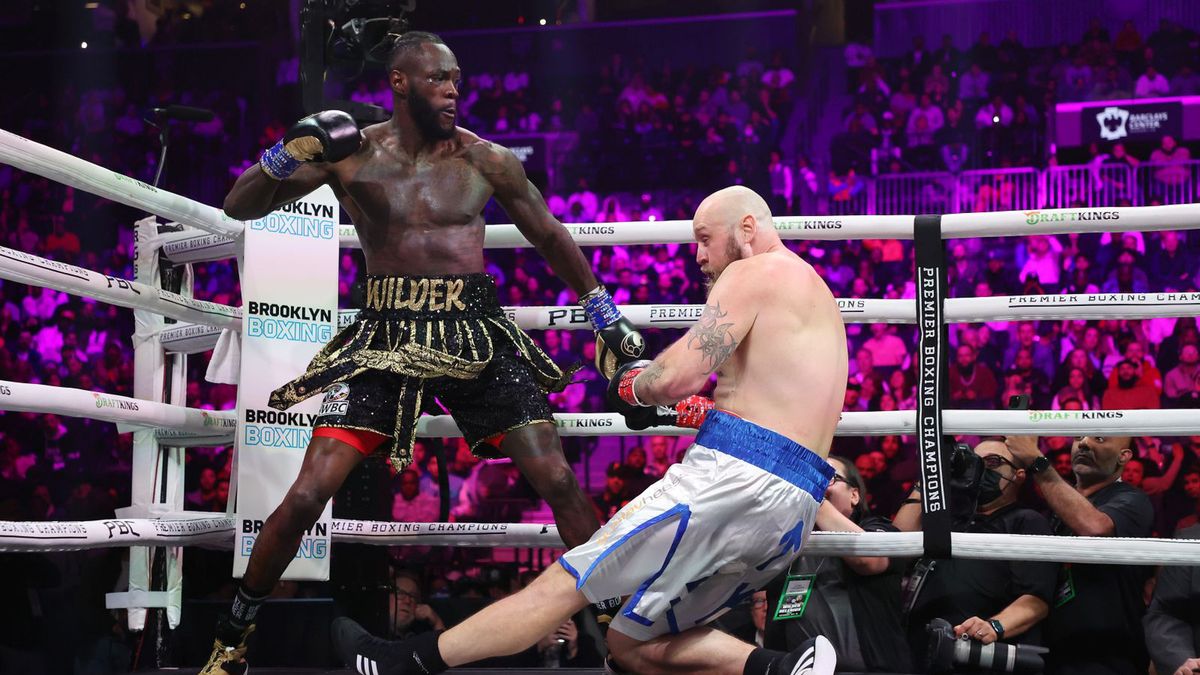 Getty Images / Na zdjęciu: walka Deontay Wilder - Robert Helenius