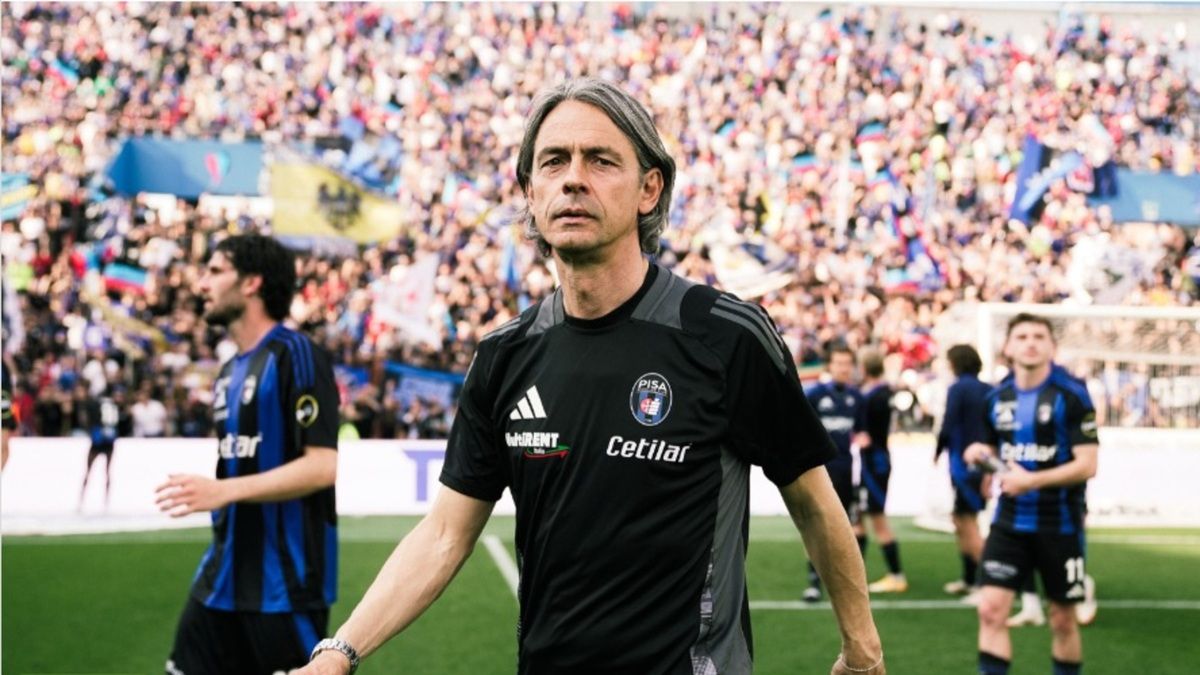 Instagram / Pisa SC / Filippo Inzaghi w roli trenera Pisy