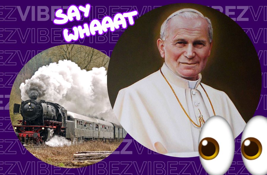 Ruszył pociąg papieski