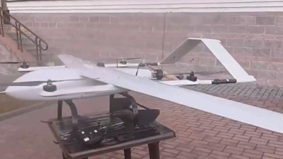 Dron trafił w ręce białoruskich służb granicznych