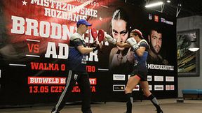 Media trening przed galą boksu zawodowego Budweld Boxing Night w Częstochowie (galeria)