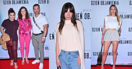 Odpicowane celebrytki meldują się na premierze filmu: Katarzyna Skrzynecka z rodzinką, szykowna Olga Bołądź, Monika Goździalska w mini (ZDJĘCIA)