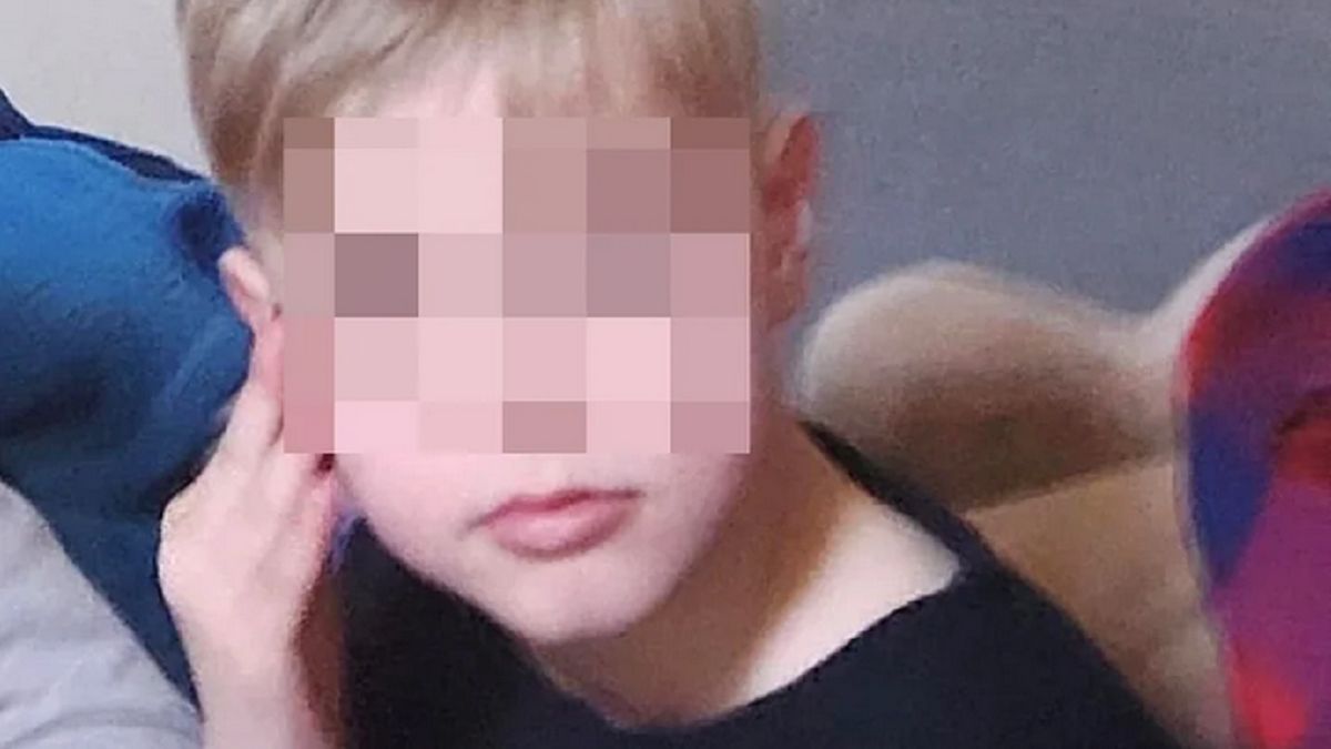 8-letni Kamil z Częstochowy.