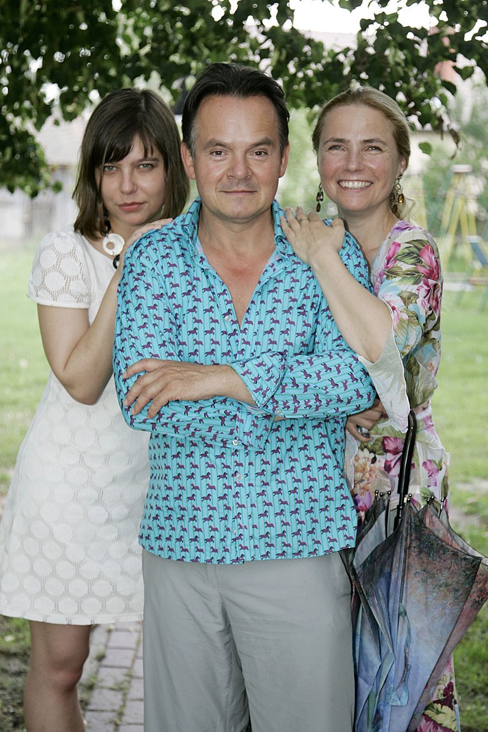 Piotr Pręgowski i Ewa Kuryło z córką