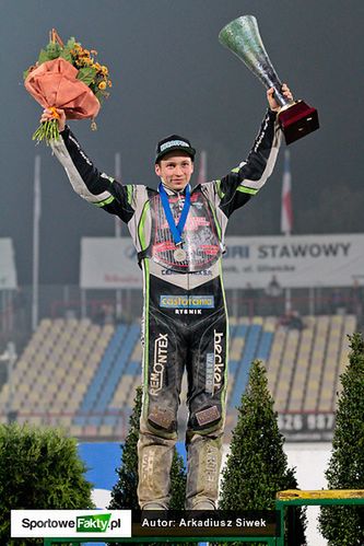 Kacper Woryna okazał się najskuteczniejszym jeźdźcem ŻKS ROW Rybnik