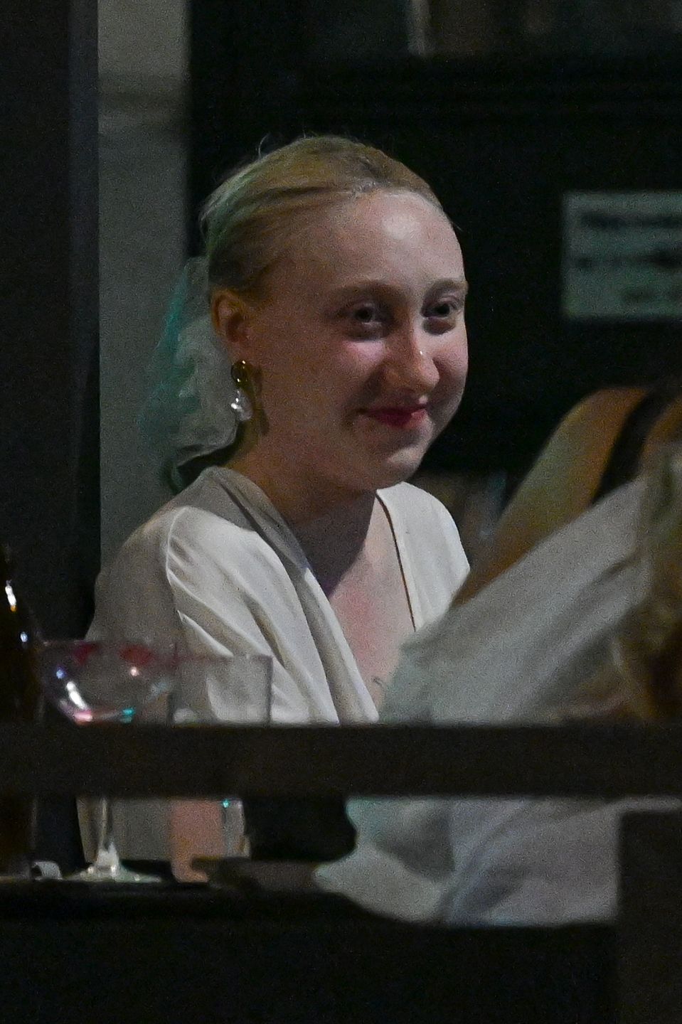 Luna w restauracji