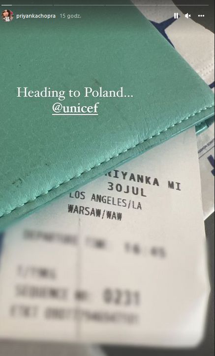 Priyanka Chopra jest w Polsce